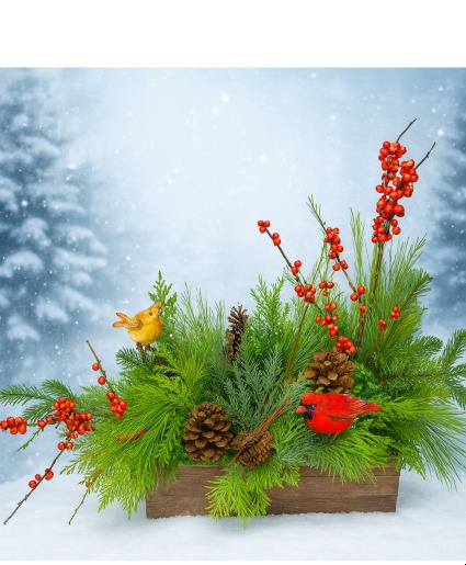 KC2402 Woodland Cheer Centerpiece 