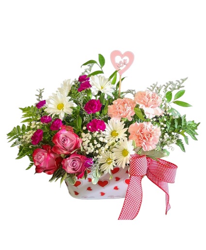 Keeper of Hearts Bouquet Valentine's Day