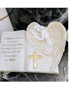 KEEPSAKE ANGEL BOOK SENTIMENT