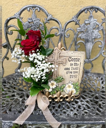 Keepsake Stepping Stone with Easel  in Chalmette, LA | BRITTNEY RAY'S FLORIST Keepsake Stepping Stone with Easel  in Chalmette, LA | BRITTNEY RAY'S FLORIST