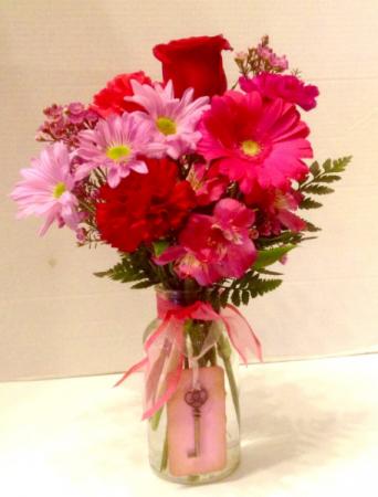 Key to My Heart Bouquet Fresh Flowers in Osage, IA | Osage Floral & Gifts Key to My Heart Bouquet Fresh Flowers in Osage, IA | Osage Floral & Gifts