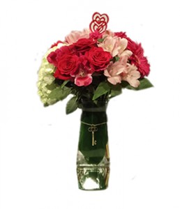 Key To Your Heart Vase 