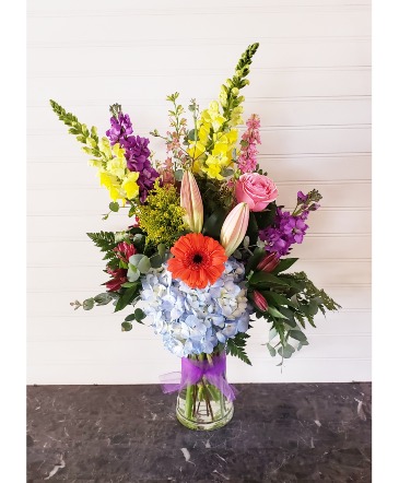 Kim's Spring Fling Flowers may Vary in Color & Size in Ventura, CA | Mom And Pop Flower Shop