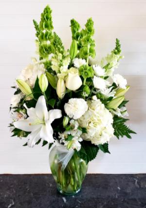 Kim's Green and White Exclusively at Mom & Pops