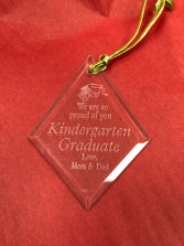 Kindergarten suncatcher Engraved especially for you