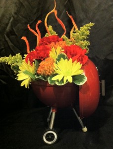 King of the Grill Flower Arrangement