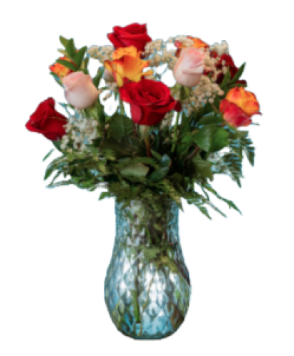 Kingston City Blooming Vase Arrangement