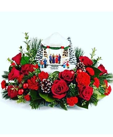 Kinkade - Sweet Sounds of Christmas in Whiting, NJ | A Whiting Flower Shoppe Kinkade - Sweet Sounds of Christmas in Whiting, NJ | A Whiting Flower Shoppe