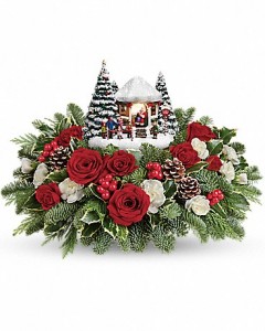 Kinkade's Jolly Santa Bouquet