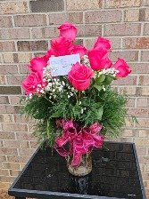 Kiss me Rose arrangement