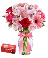 Kisses and Hugs bouquet / standard size only Floral arrangement