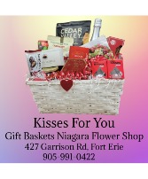 Kisses For You Gift Basket