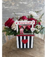 Kissing Booth - Red Valentines Arrangement