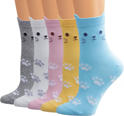 Kitty Socks, sold as a single pair 