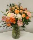 KMD2501 Peaches and Cream Mom Vase