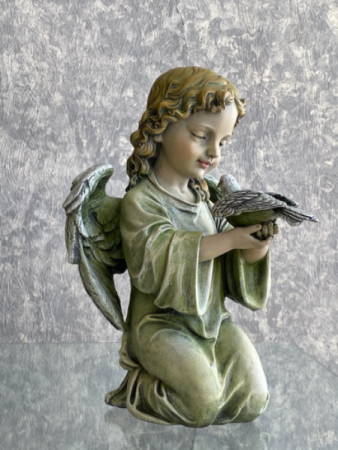 Kneeling Angel with Dove 