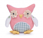 Knitted Owl Weighted Stuffed Animal Stuffed Animal