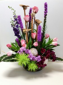 Celebration of life Tropical Arrangement