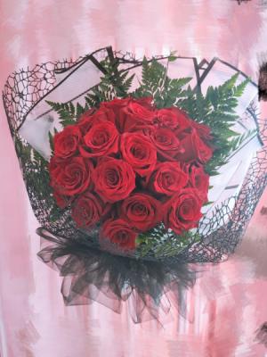 Korean Wrap Rose Bouquet Bouquets