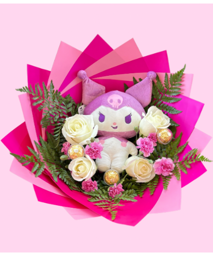 kuromi Flower Bouquet Roses