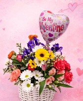 KV2602 Love and Laughter Basket White Bsket