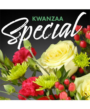 Kwanzaa Special Designer's Choice in Mankato, MN | DRUMMERS GARDEN CENTER & FLORAL