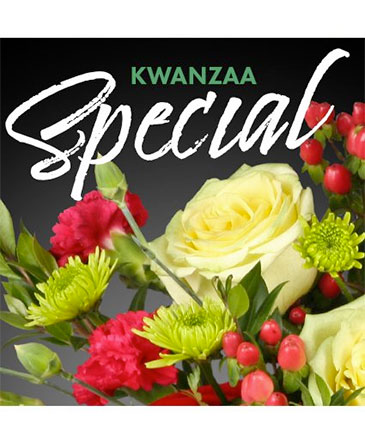 Kwanzaa Special Designer's Choice in Burton, MI | FENNER'S FLORAL & DESIGN COMPANY Kwanzaa Special Designer's Choice in Burton, MI | FENNER'S FLORAL & DESIGN COMPANY