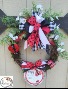 Ladybug Grapevine Wreath 