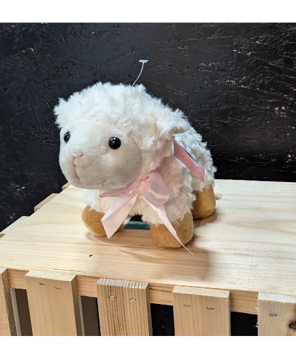 Lamb w/ Pink Bow 