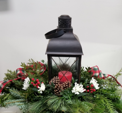 Lantern Centerpiece Christmas