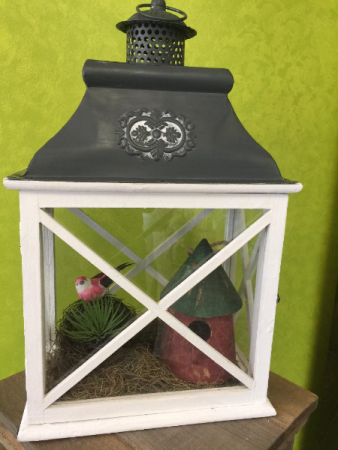 Bird Scene Lantern