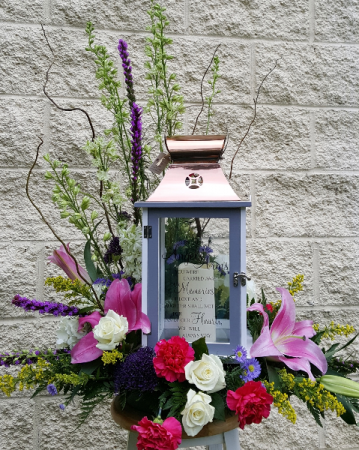 Lantern With Flowers Example