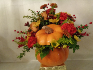 Large and Lovely Pumpkin Arrangement (local delivery only)