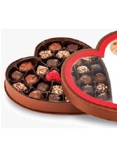 Large assorted chocolates 11oz. valentines
