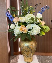 Large Botanical Vase Arrangement 