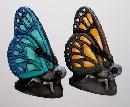 Large Butterfly (Choice of Blue or Orange) Pets & Other Animals