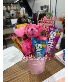 Large Candy Basket w Plush  Candy Basket 