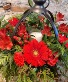 Large Christmas Lantern Arrangement 