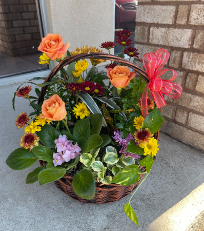 FS Large Fall cut Flower & plants Basket 