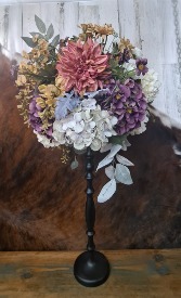 LARGE FLOOR  SILK TOPIARY 