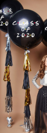 LARGE GRADUATION BALLOON AND TASSEL 2021 Helium Balloon bouquet