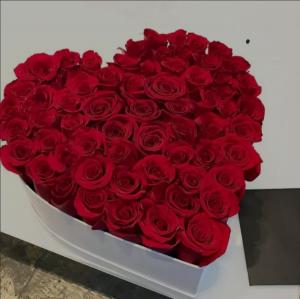 Large Heart Shape Rose Box 
