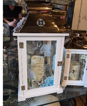 LARGE LANTERN  FUNERAL ARRANGEMENT