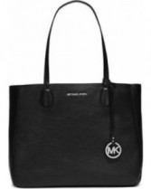 Large Mae Leather Tote Michael Kors