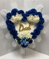 LARGE DAD HEART IN STORE PRICE 