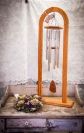 Large Cathedral Stand & Wind Chime Sympathy Wind Chime