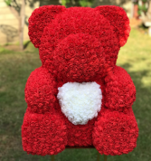 large rose bear