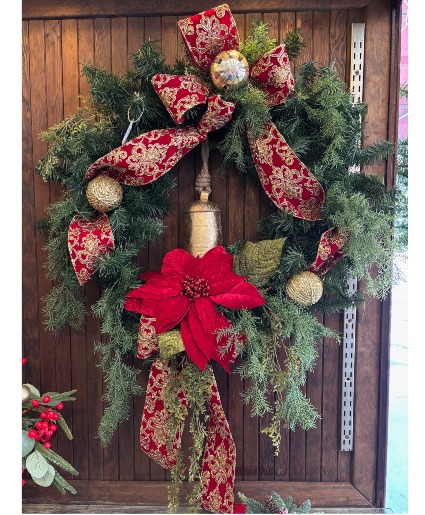 LARGE Traditional Aritifical Holiday Wreath Gifts