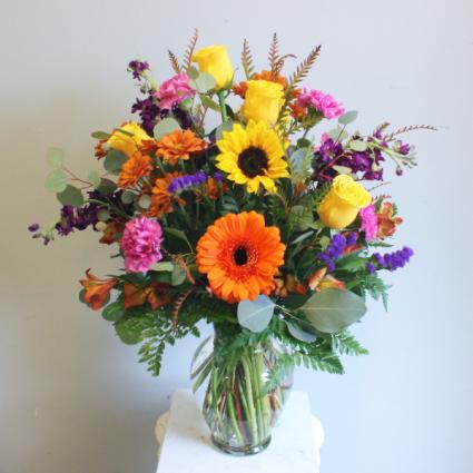 Large Traditional Vase Arrangement