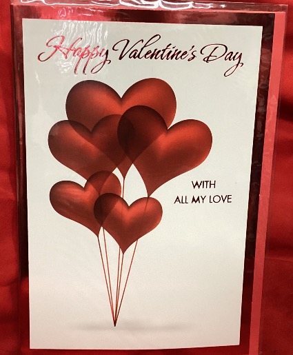 Large Valentines Day Greeting Card Greeting Card